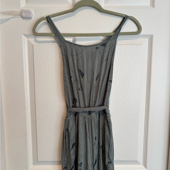 None Pants - Elegant Dark Sage Jumpsuit